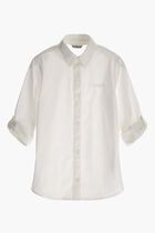Str. Poplin Adj. Ls Shirt