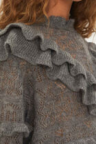 Ruffles Knit Sweater