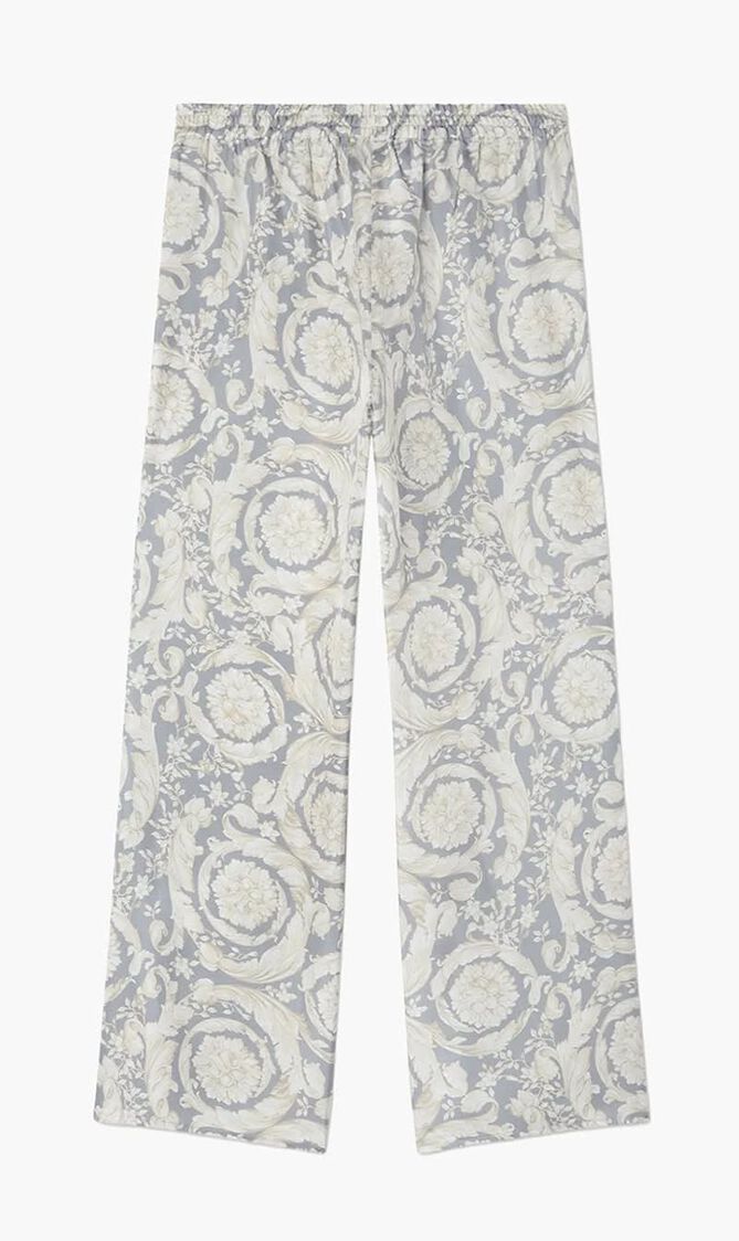 Barocco Silk Track Pants