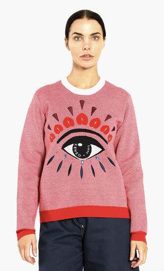 Eye Crew-Neck Sweater