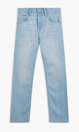 DENIM TROUSERS