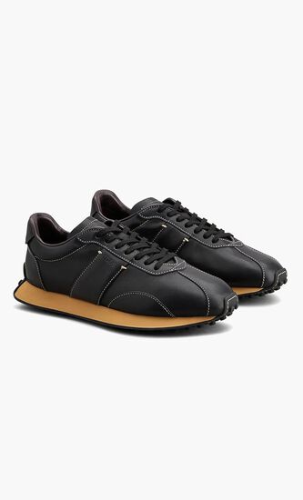T Vintage Leather Sneakers