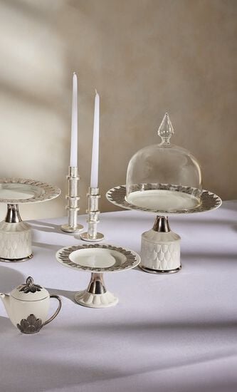 Peacock Large Cake Stand