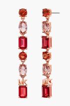 EARRING DROP STERLING SILVER ROSE GOLD