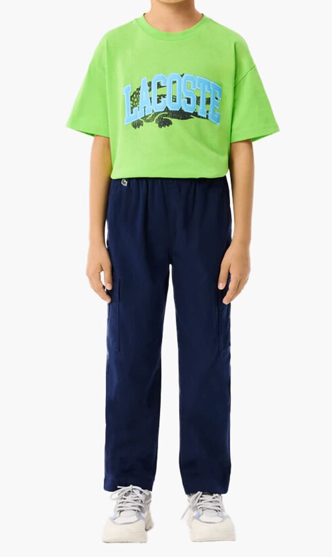 Lightweight Cotton Gabardine Cargo Pants