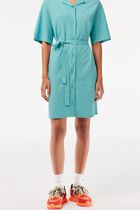 Blend Belted Button Dress