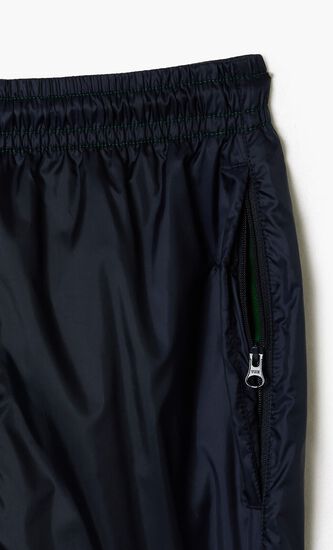 Mixed Material Colourblock Sportsuit Track Pants