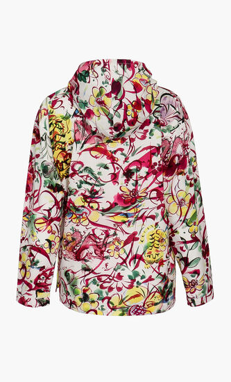 Floral Long Sleeve Hoodie