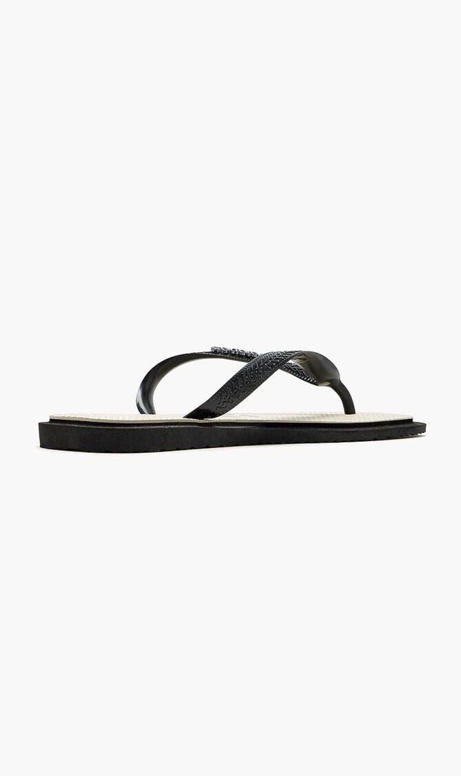 Top Fusion Square Flip Flops