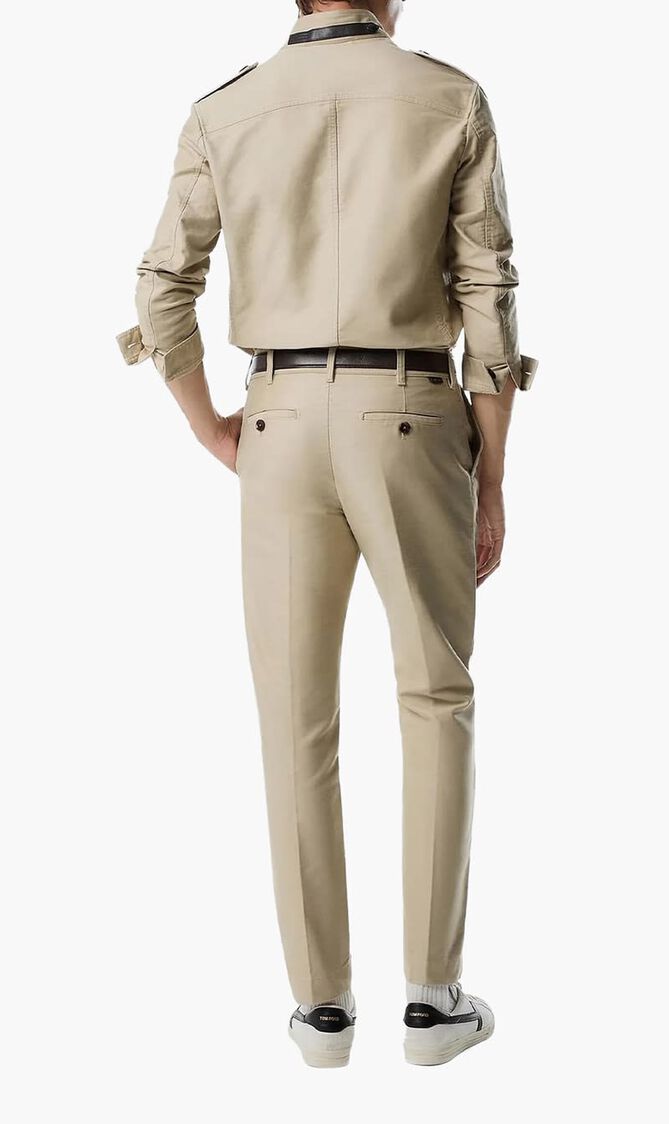 Stand Collar Overshirt