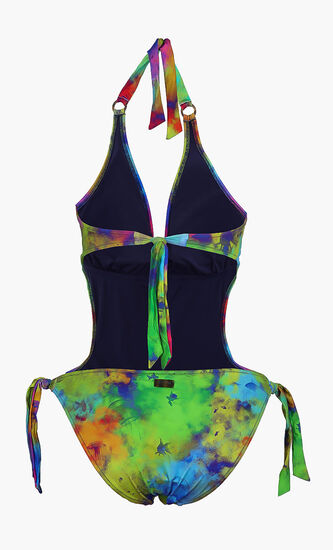 Batik Printed Swimsuit