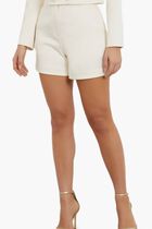 High Rise Satin Shorts