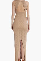 Belle Logo Sl Long Dress Swtr