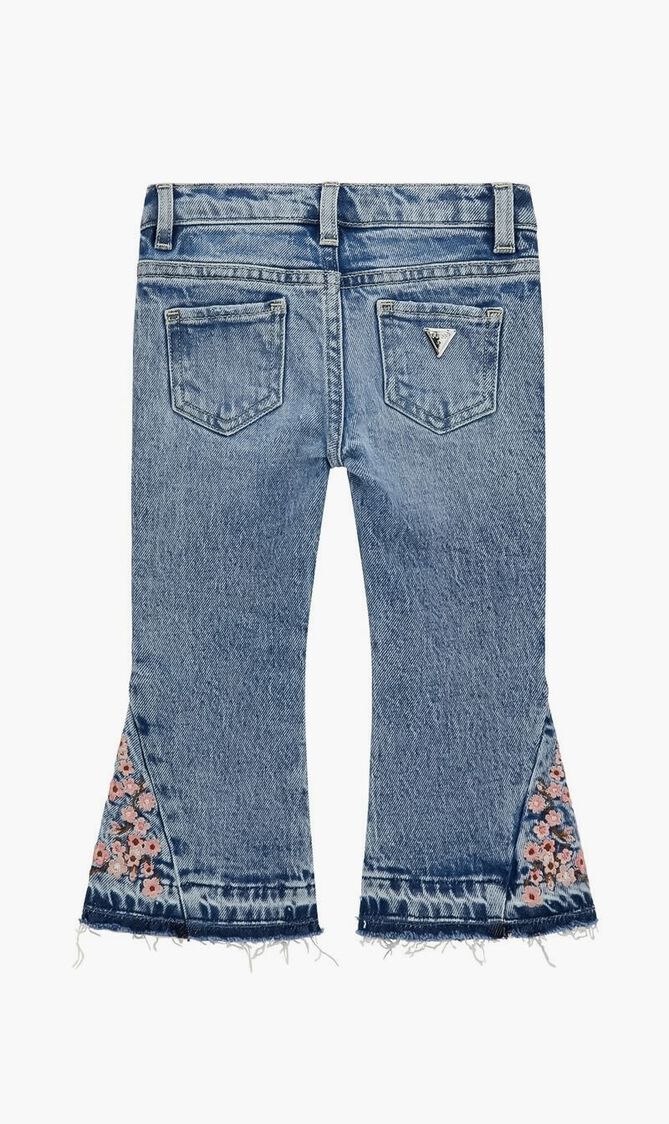 DENIM FLARE FIT PANTS