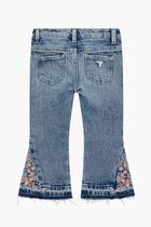 DENIM FLARE FIT PANTS