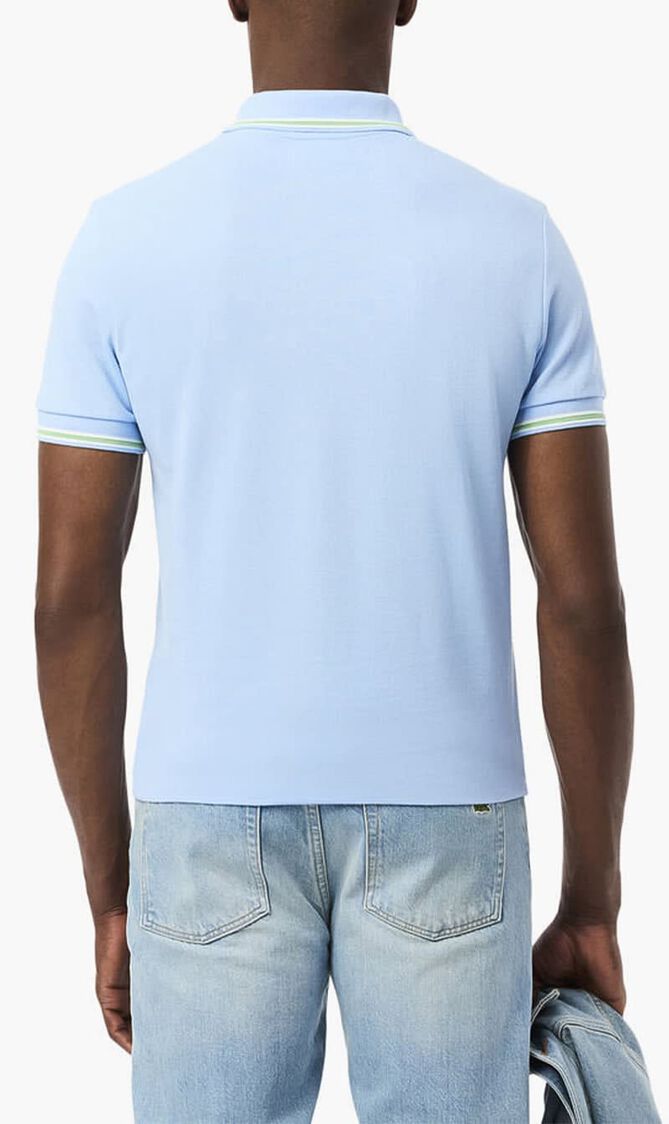 Regular Fit Trim Accent Polo Shirt