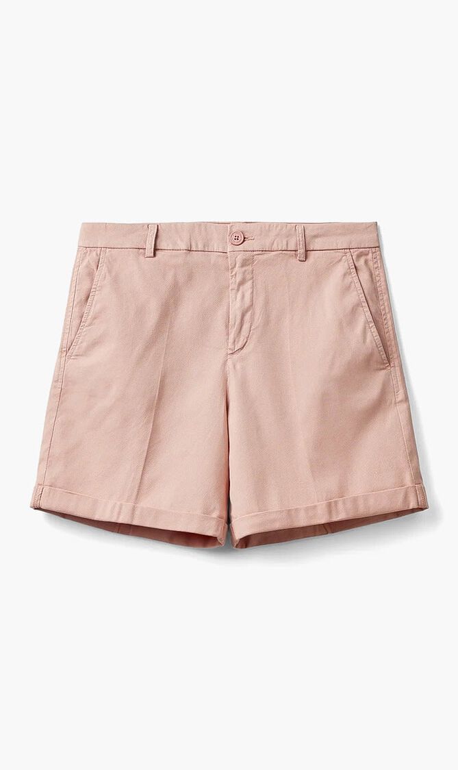 Stretch Cotton Bermuda Shorts