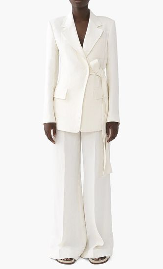 Tie-Closure Jacket