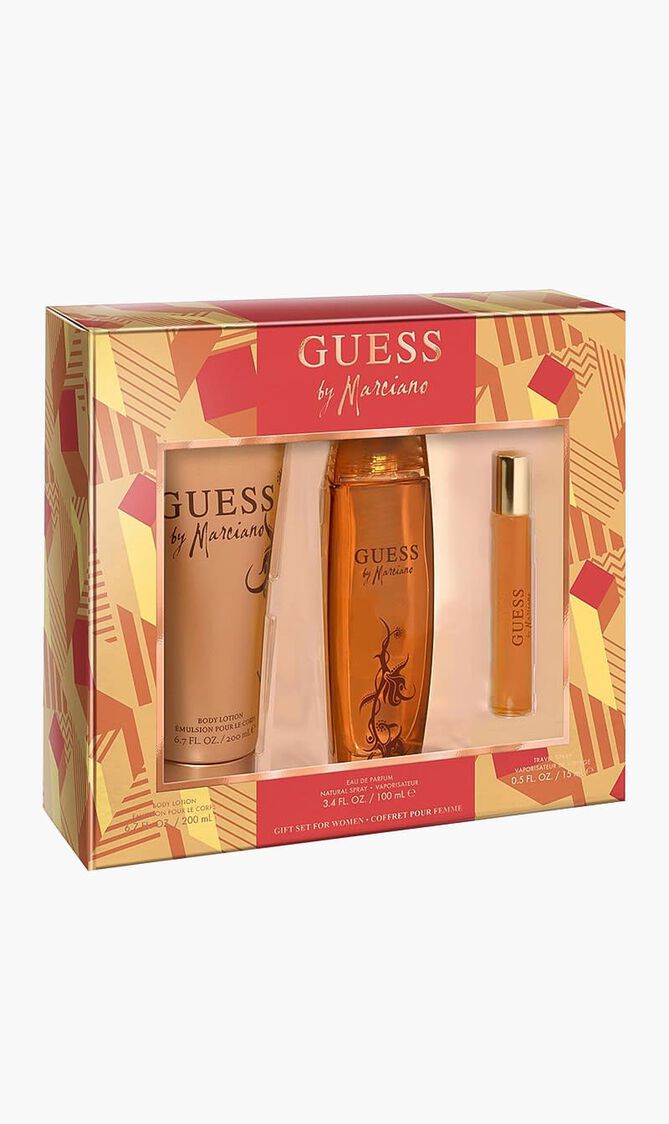 GUESS BY MARCIANO 3P SET FOR WOMEN EDP 100 ML EDP 15 ML BL 200 ML