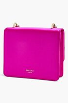 Varenne Shoulder/Xs Rao Satin W/Pearl Strap Fuchsia/Light Gold