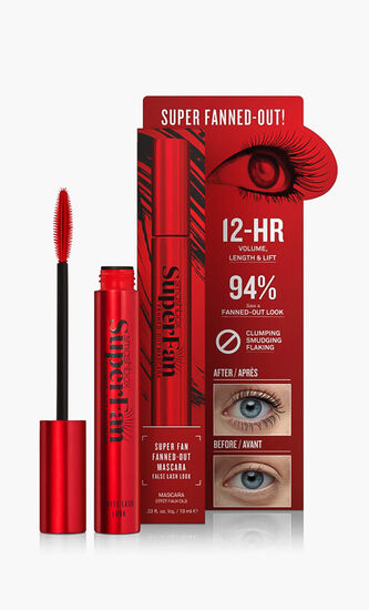 Super Fan Fanned-Out Mascara, False Lash Look