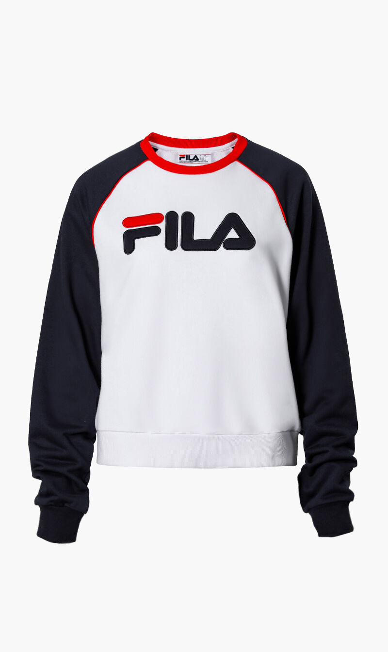 Buy FILA Riccarda Logo Sweatshirt for SAR 110.00 The Deal Outlet