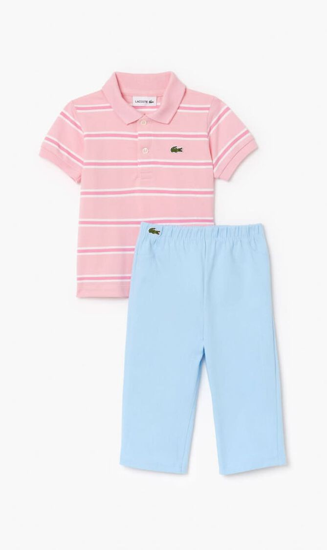 Organic Cotton Mini Pique Pyjama Gift Set