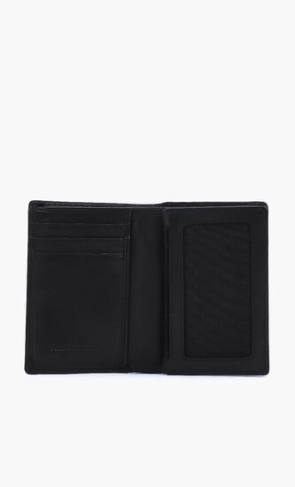 Engraved Logo Bi-Fold Wallet