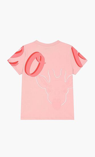 Printed Tiger Logo Tshirt