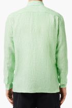 Regular Fit Striped Linen Shirt