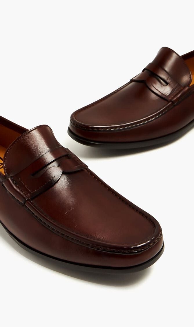 Leather Penny Loafers