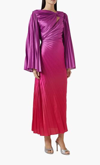 Tillington Pleated Midi Dress