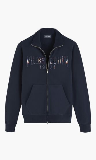 Cotton Front Zip Sweatshirt