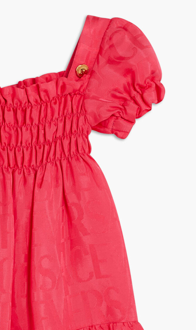 DRESS VERSACE ON REPEAT KIDS JACQUARD EVER SATIN