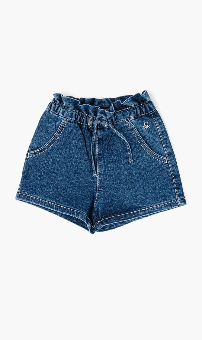 Eco Friendly Ruffle Waist Shorts