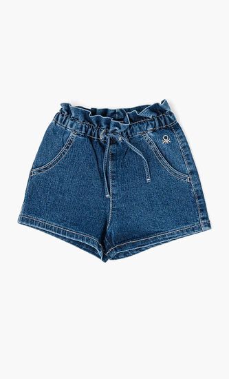 Eco Friendly Ruffle Waist Shorts