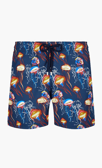 Jelly Fish Printed Shorts