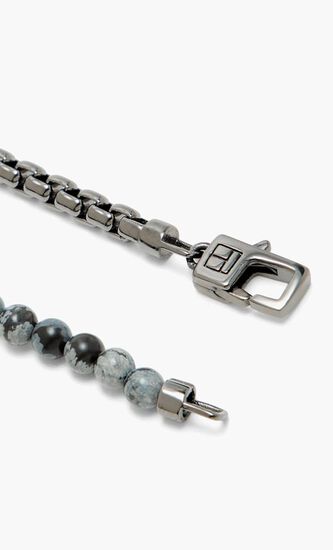 Sennit Box Evil Eye Bracelet