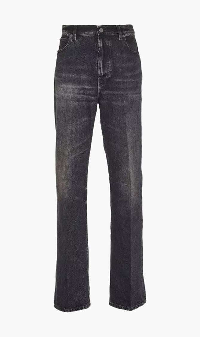 MIDWEIGHT COTTON DENIM 5 POCKET TROUSERS