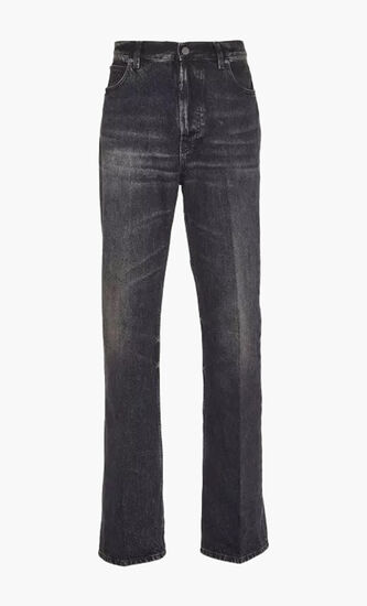 MIDWEIGHT COTTON DENIM 5 POCKET TROUSERS