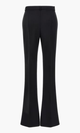 PANT FLARED WOOL LOW RISE SOLID