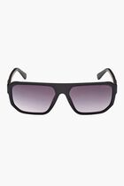 INJECTED SUN GLASSES M MATTE BLACK GRADIENT SMOKE