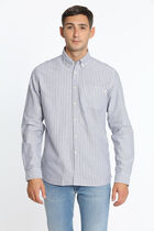 Oxford Wide Stripe Slim Fit Shirt