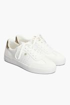 Logo Detail Lace Up Sneakers