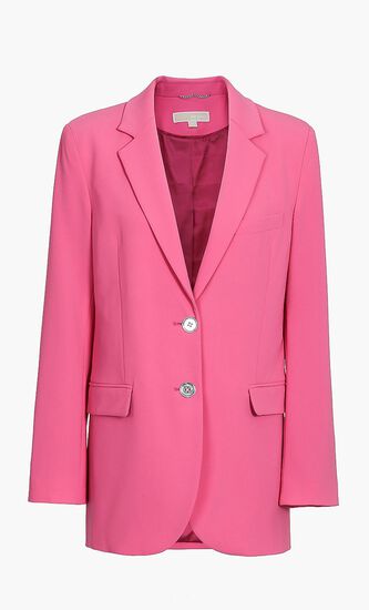 Crepe Boyfriend Blazer