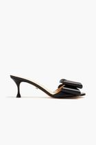 LE CADEAU NAPPA LEATHER KITTEN HEEL MULES (65MM)