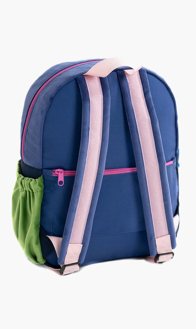 SMALL BECCO BACKPACK KIDS LUX COBALT MAGENTA