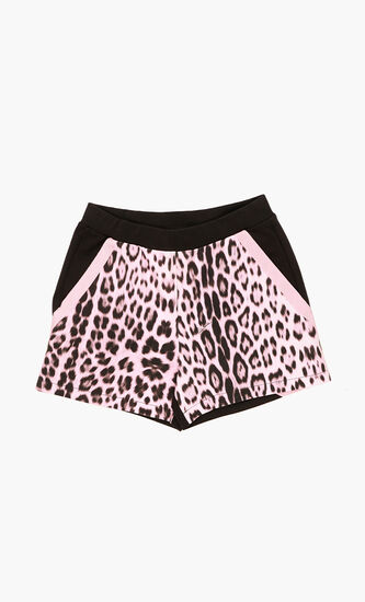 Heritage Leopard Print Shorts