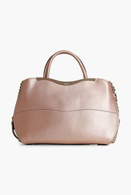 Pralina Leather Tote Bag