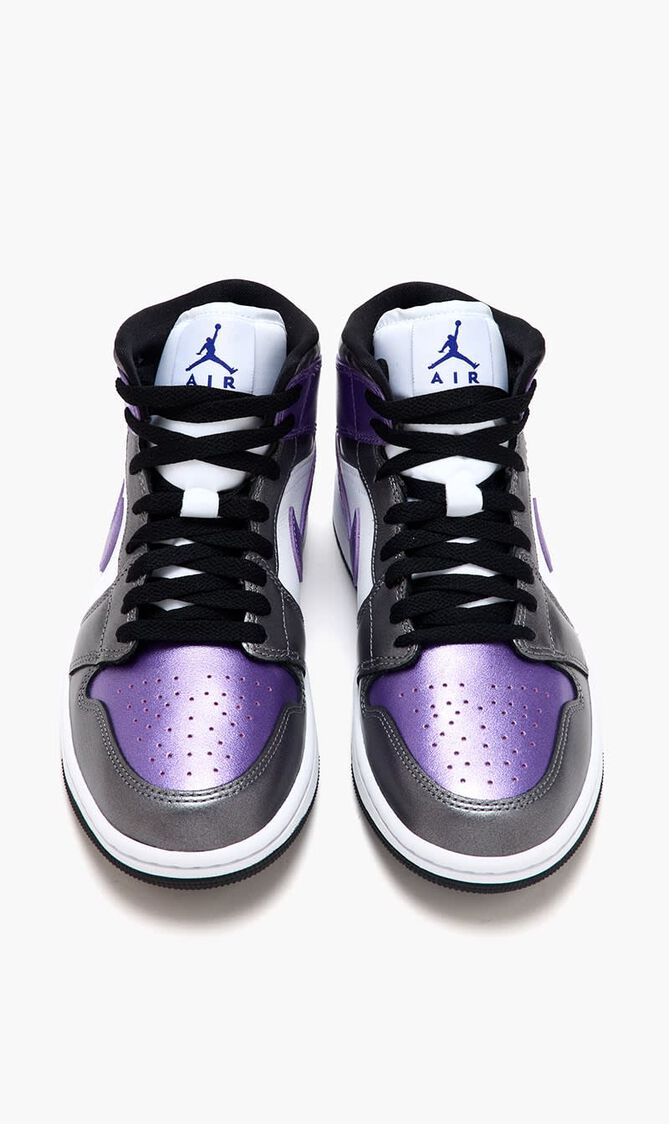 Air Jordan 1 Mid SE 'Metallic Purple' sneakers